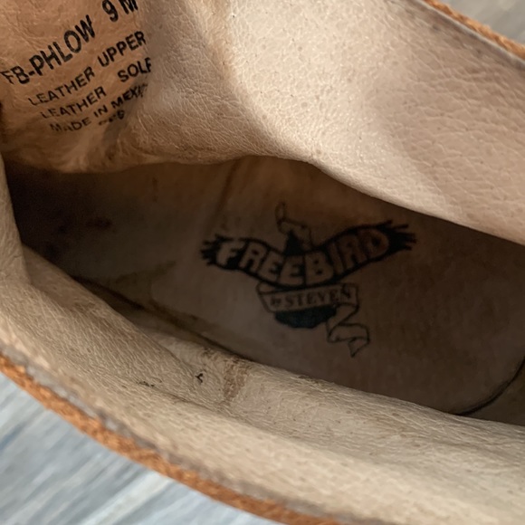 Freebird by Steven Western Leather Ankle Boots - Picture 5 of 5